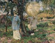 John Singer Sargent The Sketchers France oil painting artist